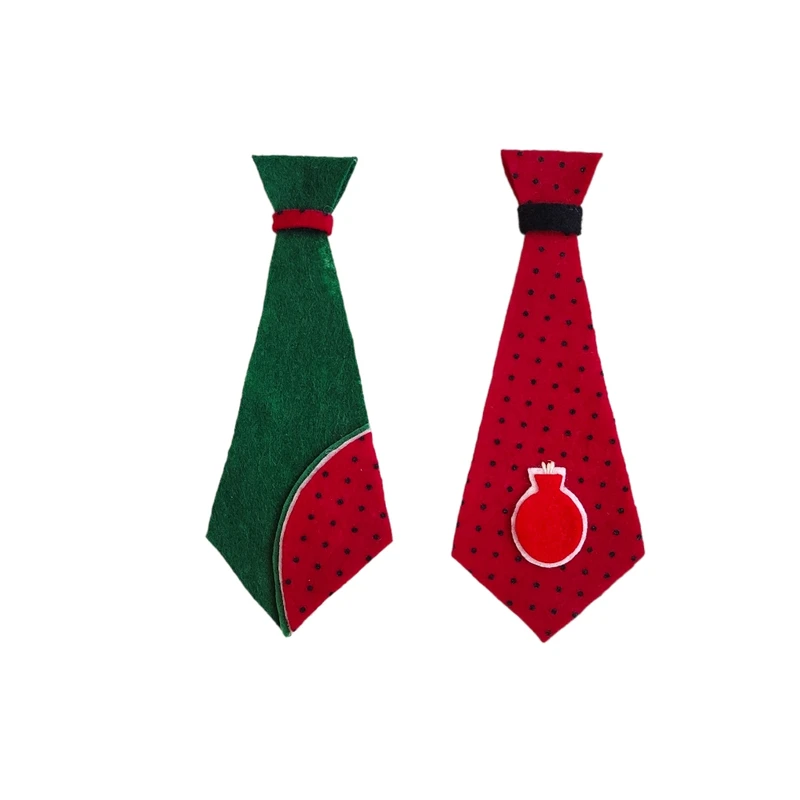 کراوات پسرانه مدل یلدا نمدی  مجموعه 2 عددی