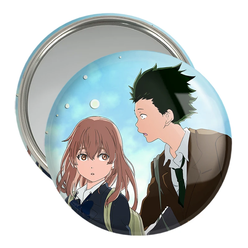 آینه جیبی خندالو مدل شوکو نیشیمیا و شویا ایشیدا انیمه سایلنت ویس A Silent Voice  کد 15789