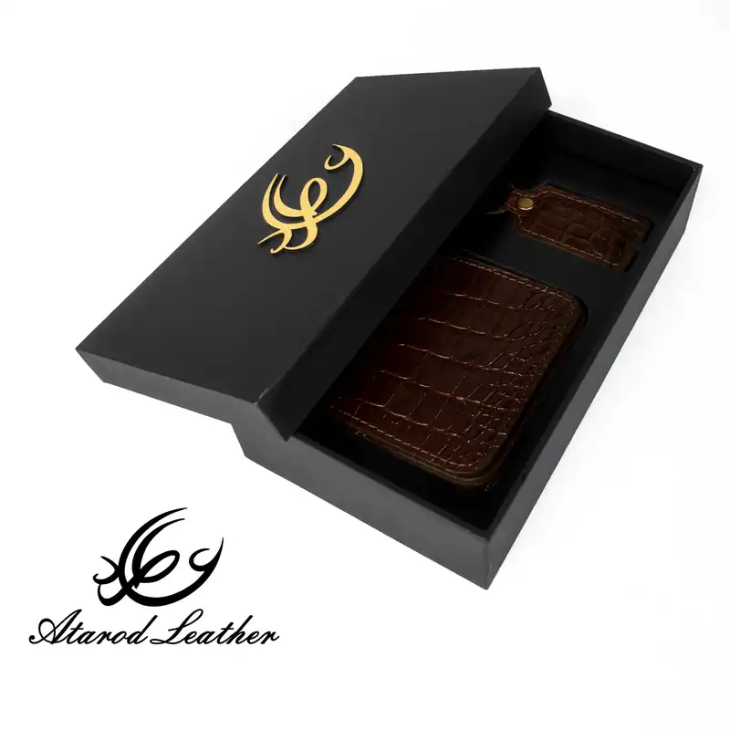 ست هدیه چرم عطارد مدل چرم طبیعی کد A59