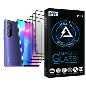PK Delta Glass MIX004 Screen Protector For Xiaomi Mi Note 10 Lite Pack Of 4