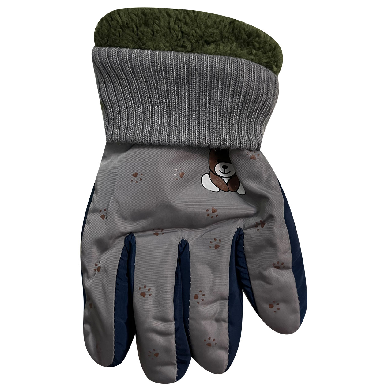 دستکش بچگانه مدل برف بازی کد 16