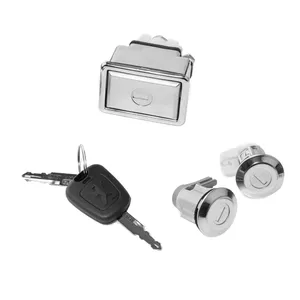 قفل و کلید نصیر لوازم کد PG605 مناسب برای پژو 405  مجموعه 5 عددی