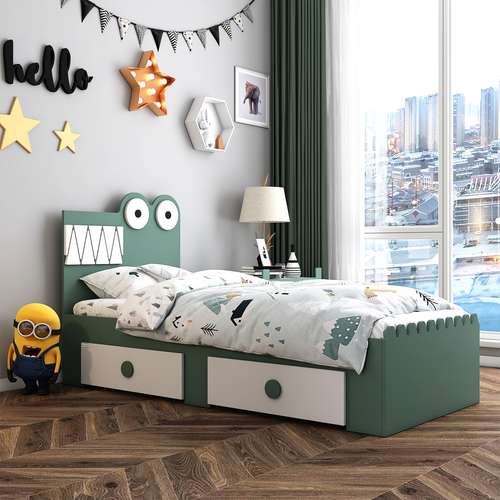 تخت خواب نوجوان اعیان مدل FH839 سایز 80x180 سانتی متر