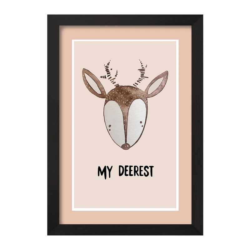 تابلو خندالو مدل گوزن کد F11488