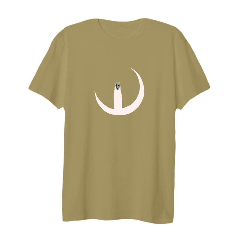 تی شرت لانگ آستین کوتاه زنانه مدل ماه و جادوگر