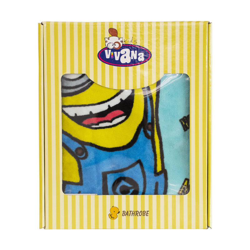 حوله پالتویی لایکو مدل مینیون سایز 100