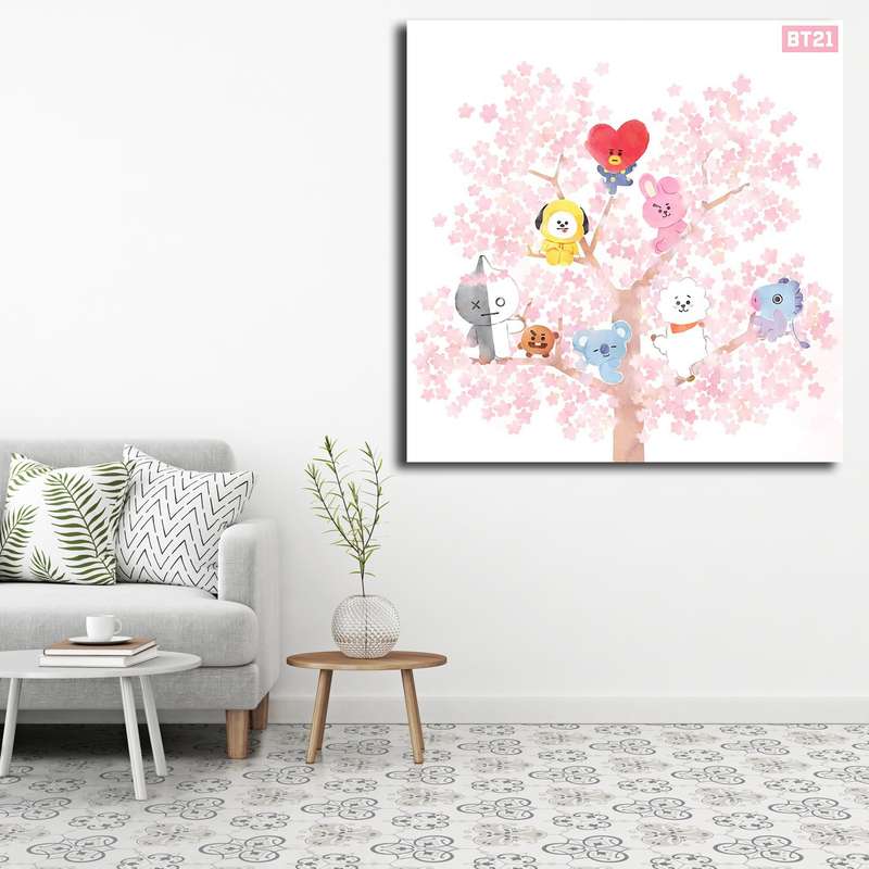 تابلو شاسی کودک مدل BT21 کد 35