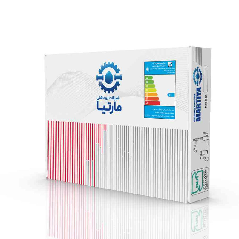شیر روشویی مارتیا مدل بامبو L.A 7665 پایه بلند