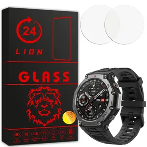 LION RB007 Screen Protector For Xiaomi Watch Amazfit T Rex 3 pack of 2