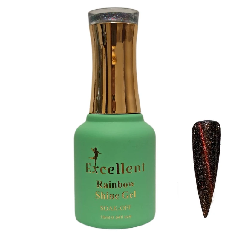 لاک ژل ناخن اکسلنت مدل رینبو شماره K11