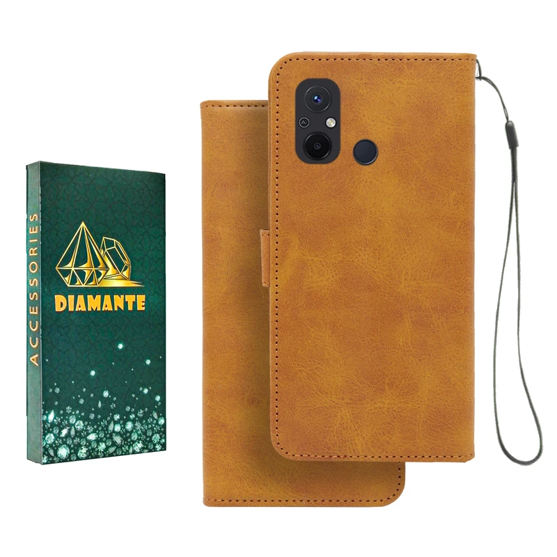 کیف کلاسوری دیامانته مدل Mortand Gn مناسب برای گوشی موبایل شیائومی Redmi 12C