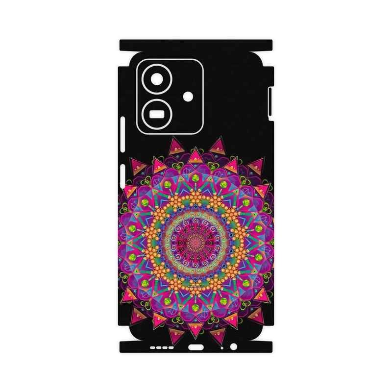 برچسب پوششی ماهوت مدل Mandala Design 5-FullSkin مناسب برای گوشی موبایل آنر Play 10