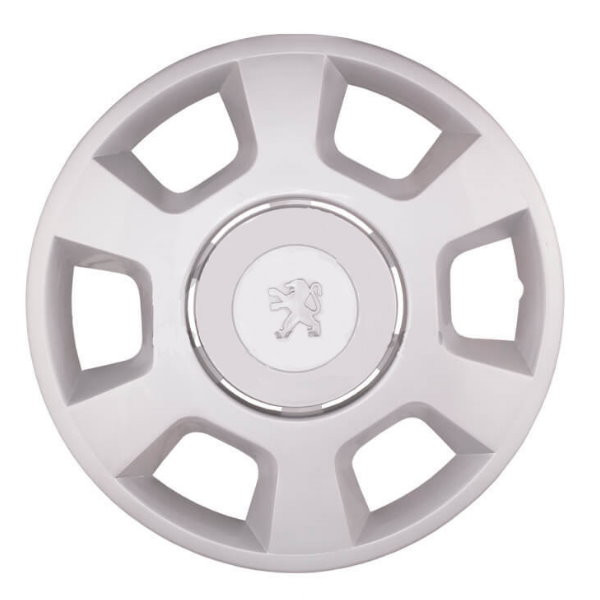 قالپاق چرخ مدل LOX-PEG015 سایز 15 اینچ مناسب برای پژو پرشیا TU5 بسته 4 عددی