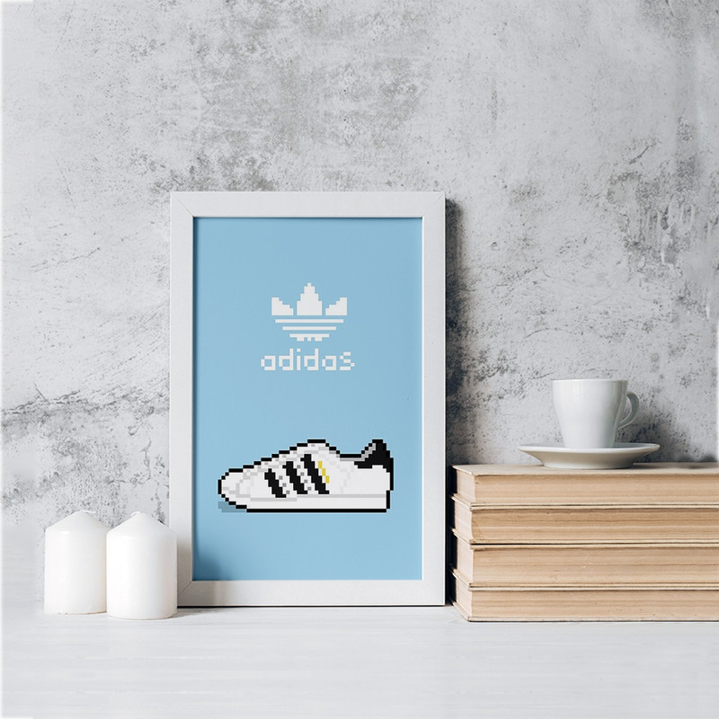 تابلو خندالو مدل آدیداس (Adidas) کد F1195