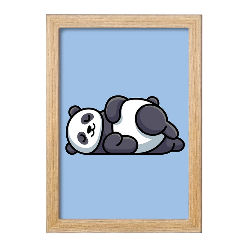 تابلو خندالو مدل حیوانات بامزه پاندا کد 28177