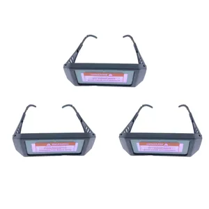 عینک جوشکاری مدل automatic بسته 3 عددی
