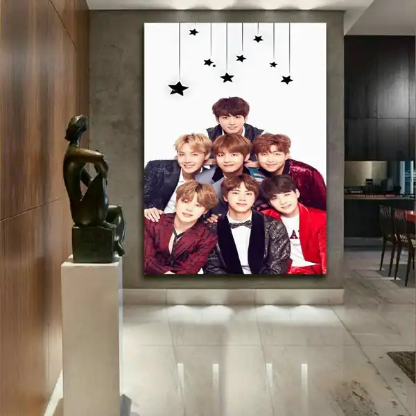 پوستر دیواری طرح گروه اکسو مدل PO742