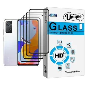 AFS Unique Glass MIX004 Screen Protector For Xiaomi Redmi Note 11 Pro Pack Of 4