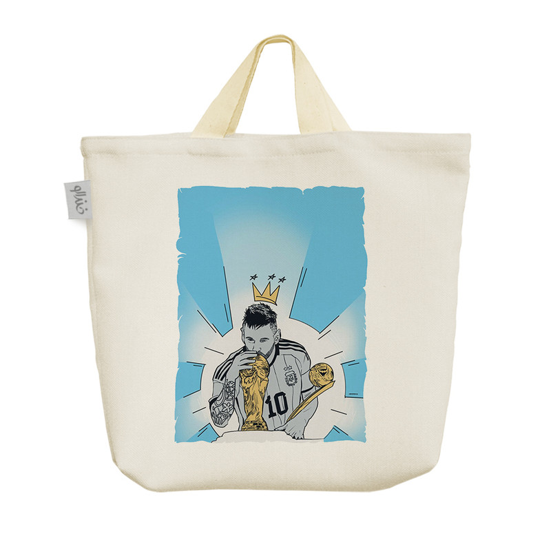 ساک خرید خندالو مدل لیونل مسی کد 5957