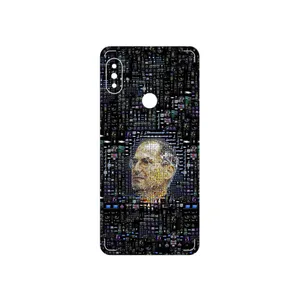 MAHOOT Collage of Steve Jobs 2 Cover Sticker for Xiaomi Redmi Note 5 Pro