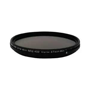 	فیلتر لنز زومی مدل ABS Ultra Slim ND2-400 Vario 58mm