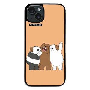 AKAM AMCWA15PLUS-BARE BEAR10 Cover For Apple iPhone 15 Plus