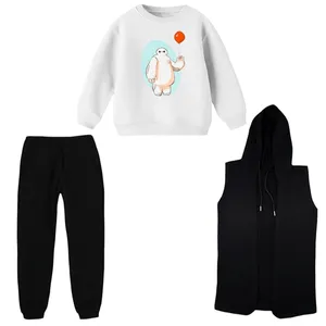 ست 3 تکه لباس راحتی بچگانه مدل بیمکس و بادکنک  