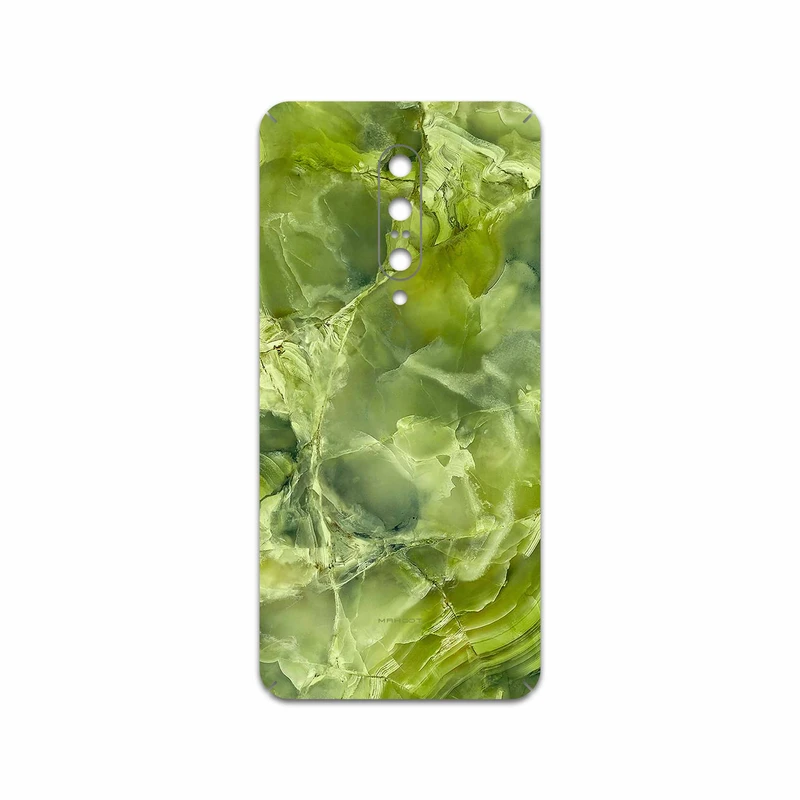 برچسب پوششی ماهوت مدل Green Crystal Marble مناسب برای گوشی موبایل وان پلاس 7 Pro