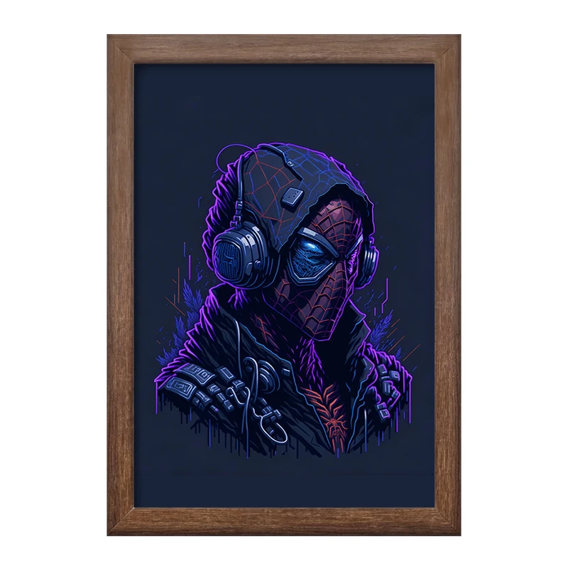 تابلو خندالو طرح مرد عنکبوتی (Spider Man) کد F2914