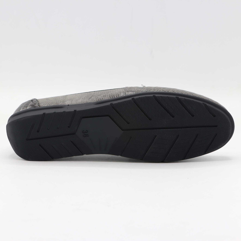 کفش روزمره زنانه لردگام مدل پارمیس رنگ طوسی