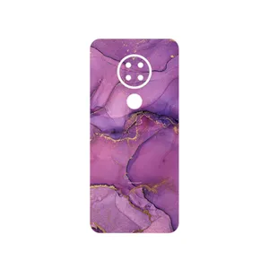 MAHOOT Purple Marble Cover Sticker for Nokia 7.2