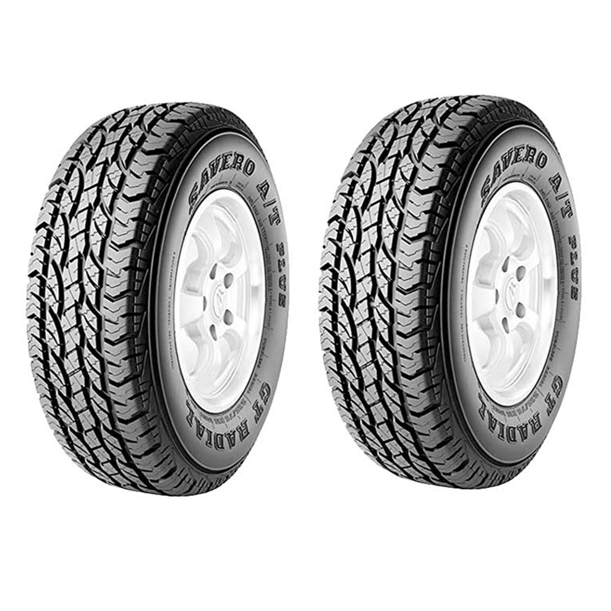 لاستیک خودرو جی تی رادیال مدل SAVERO A/T-PLUS سایز 245/70R16- دو حلقه