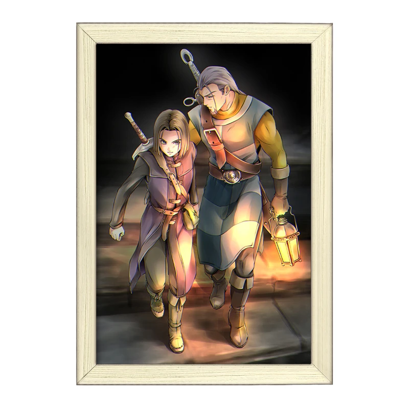 تابلو خندالو طرح بازی دراگون کوئست (Dragon Quest) کد 35187