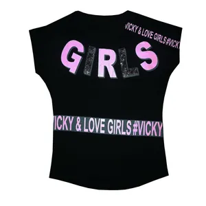 تی شرت آستین کوتاه دخترانه مدل 5448