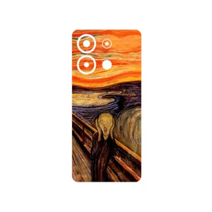 MAHOOT The Scream of Munch Cover Sticker for Xiaomi Redmi Note 13 4G