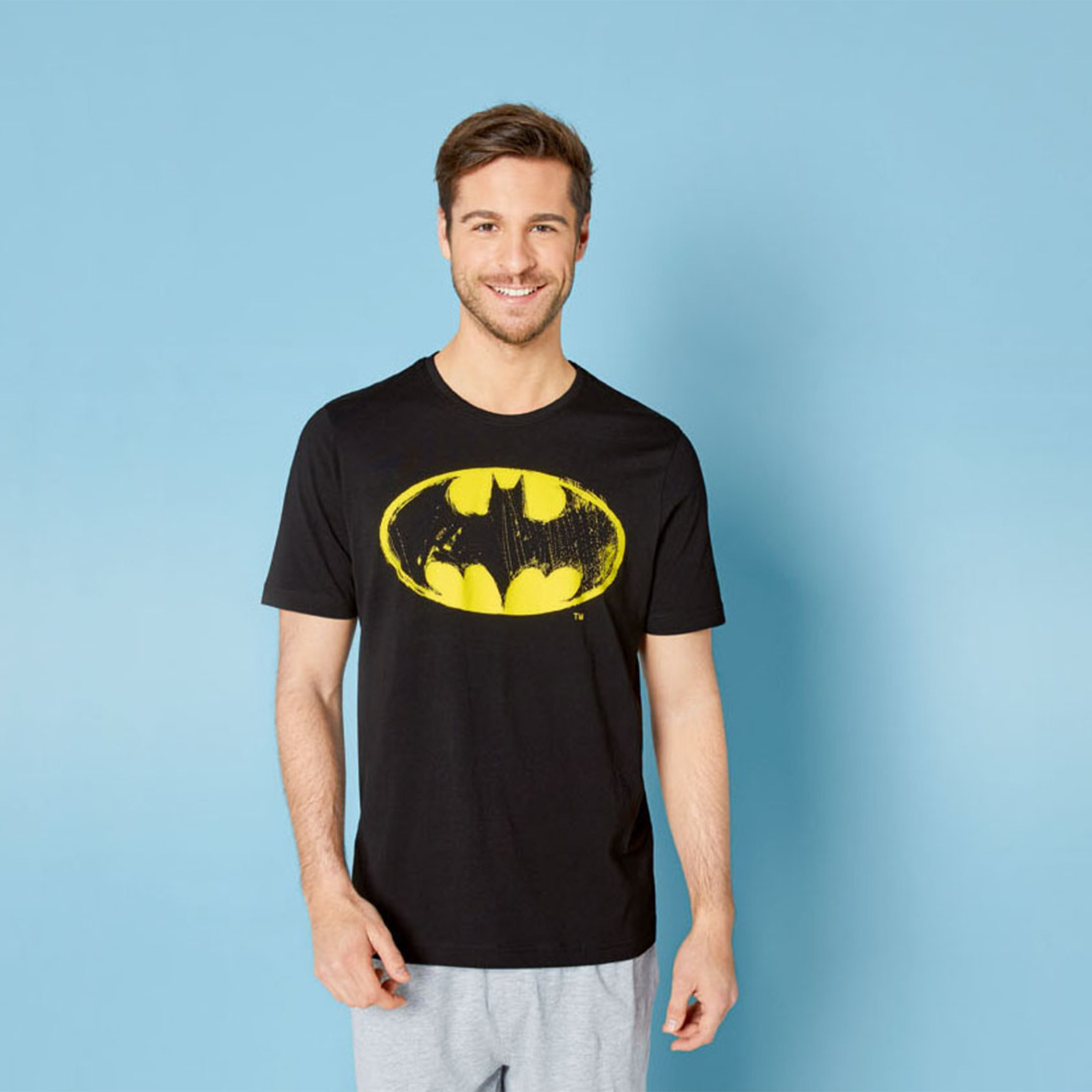 تی شرت آستین کوتاه مردانه مدل BATMAN -  - 2