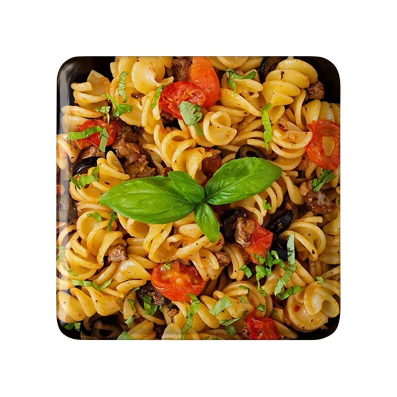 پیکسل خندالو طرح پاستا Pasta مدل مربعی کد 31081