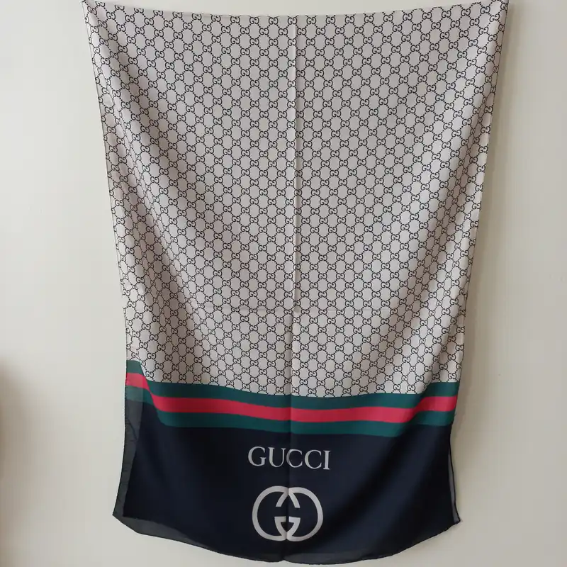 شال زنانه  مدل نخی زنجیره ای حاشیه ساده کد 32