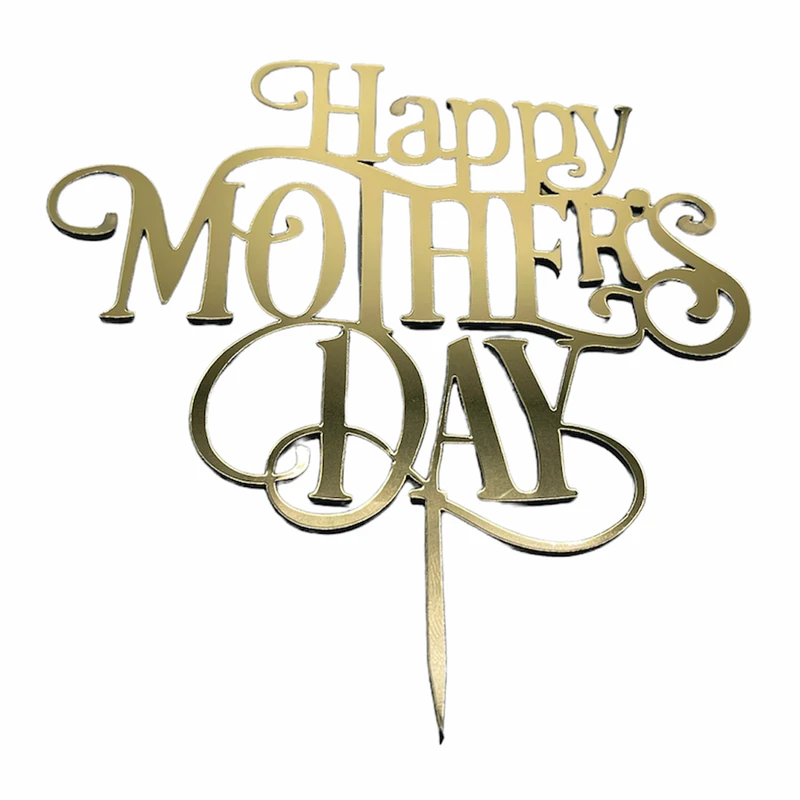 تاپر کیک طرح happy mothers day
