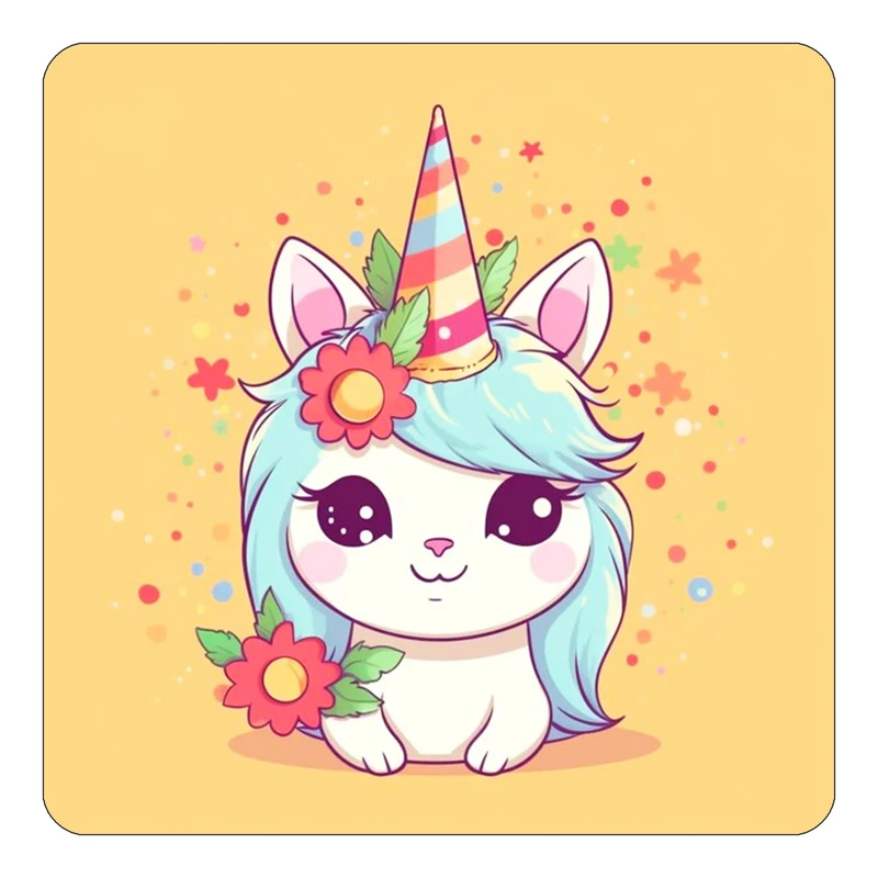 مگنت کاکتی طرح اسب تک شاخ و یونیکورن مدل mp29517