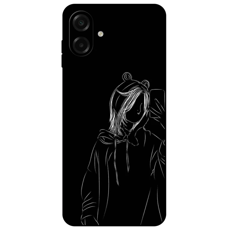 کاور مگافون طرح دخترانه مدل 1841 مناسب برای گوشی موبایل سامسونگ Galaxy A07 4G