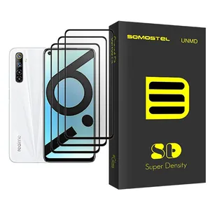 Somastel SD Glass MIX003 Screen Protector For Realme 6i Pack Of 3