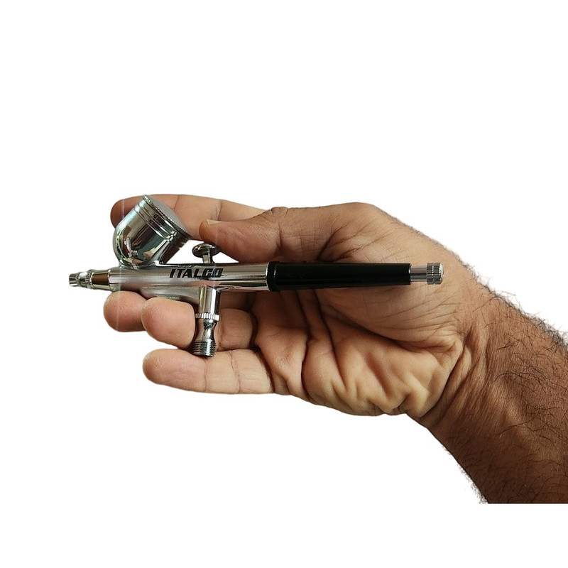 پیستوله ایربراش ایتالکو مدل کاسه فلزی کد نازل 0.1