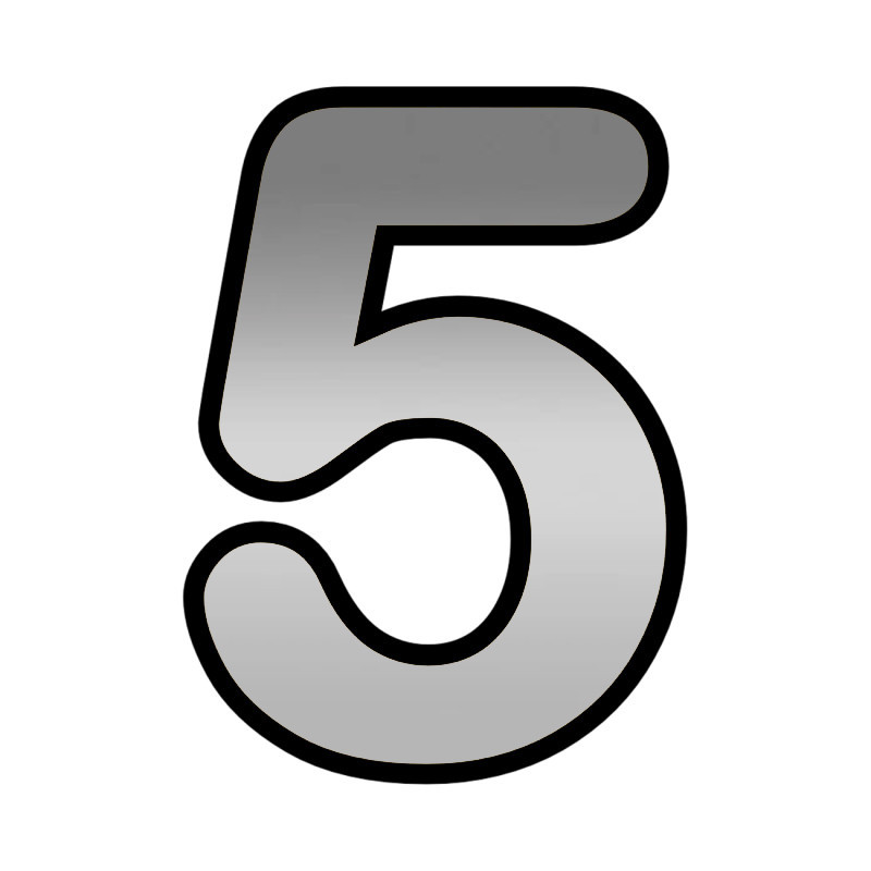 تابلو نشانگر کازیوه طرح پلاک واحد شماره 5 کد B-S 5