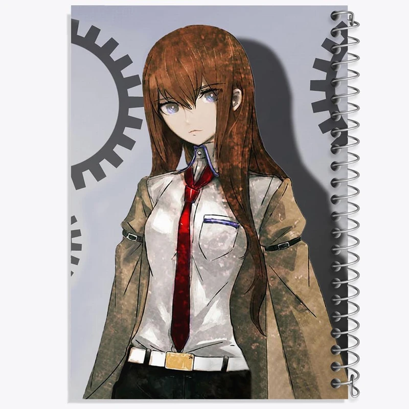 دفتر نقاشی 50 برگ خندالو مدل کوریسو ماکیسه انیمه اشتاینز گیت کد 17476