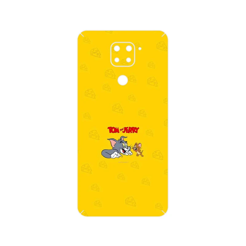 برچسب پوششی ماهوت مدل Tom and Jerry مناسب برای گوشی موبایل شیائومی Redmi Note 9