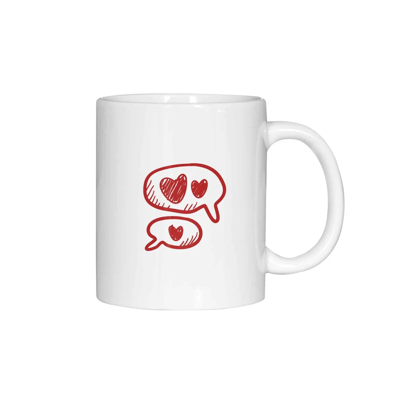 ماگ ژالینو طرح پیام قلبی کد 001