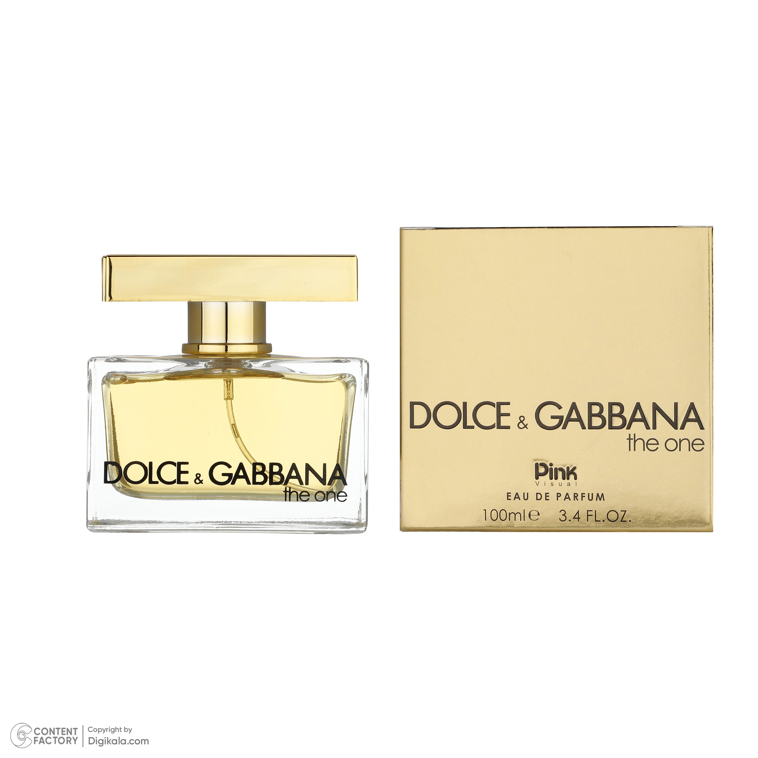 ادو پرفیوم زنانه پینک ویژوآل مدل DOLCE GABBANA The One حجم 100 میلی لیتر ادو پرفیوم زنانه پینک ویژوآل مدل DOLCE GABBANA The One حجم 100 میلی لیتر