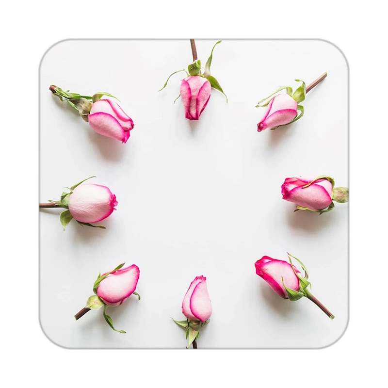 زیر لیوانی کاکتی طرح گل مدل mp19211