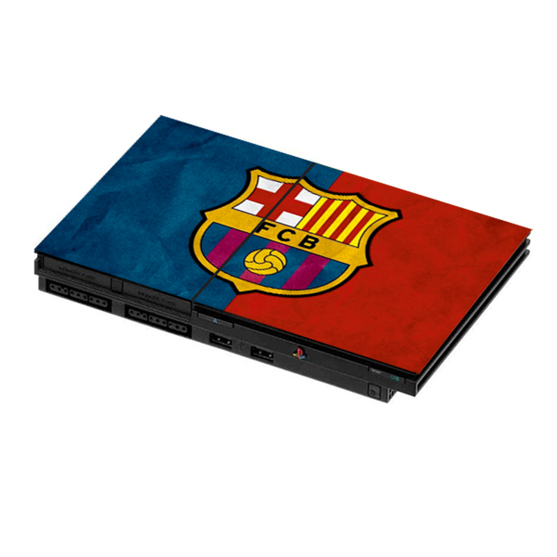 برچسب کنسول بازی پلی استیشن 2 اسلیم توییجین وموییجین مدل بارسلونا 36